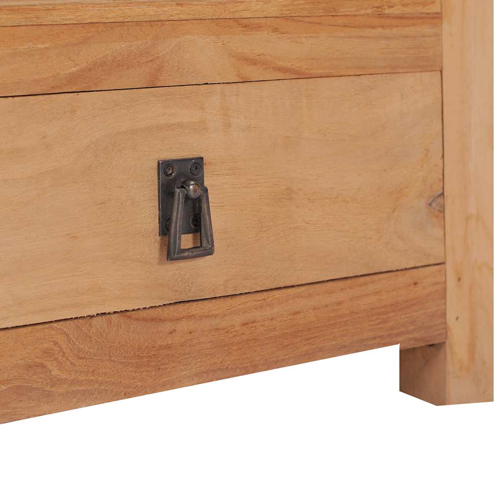 vidaXL Beside Cabinet | Natural Teak | Solid Teak Wood | 40x30x50 cm