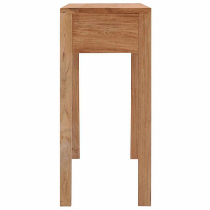 vidaXL Console Table 110x35x75 cm Solid Teak Wood