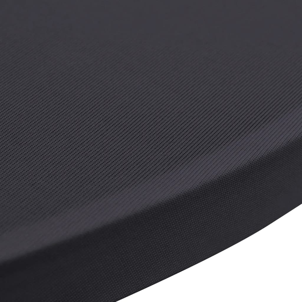 vidaXL Stretch Table Cover 4 pcs 70 cm Anthracite