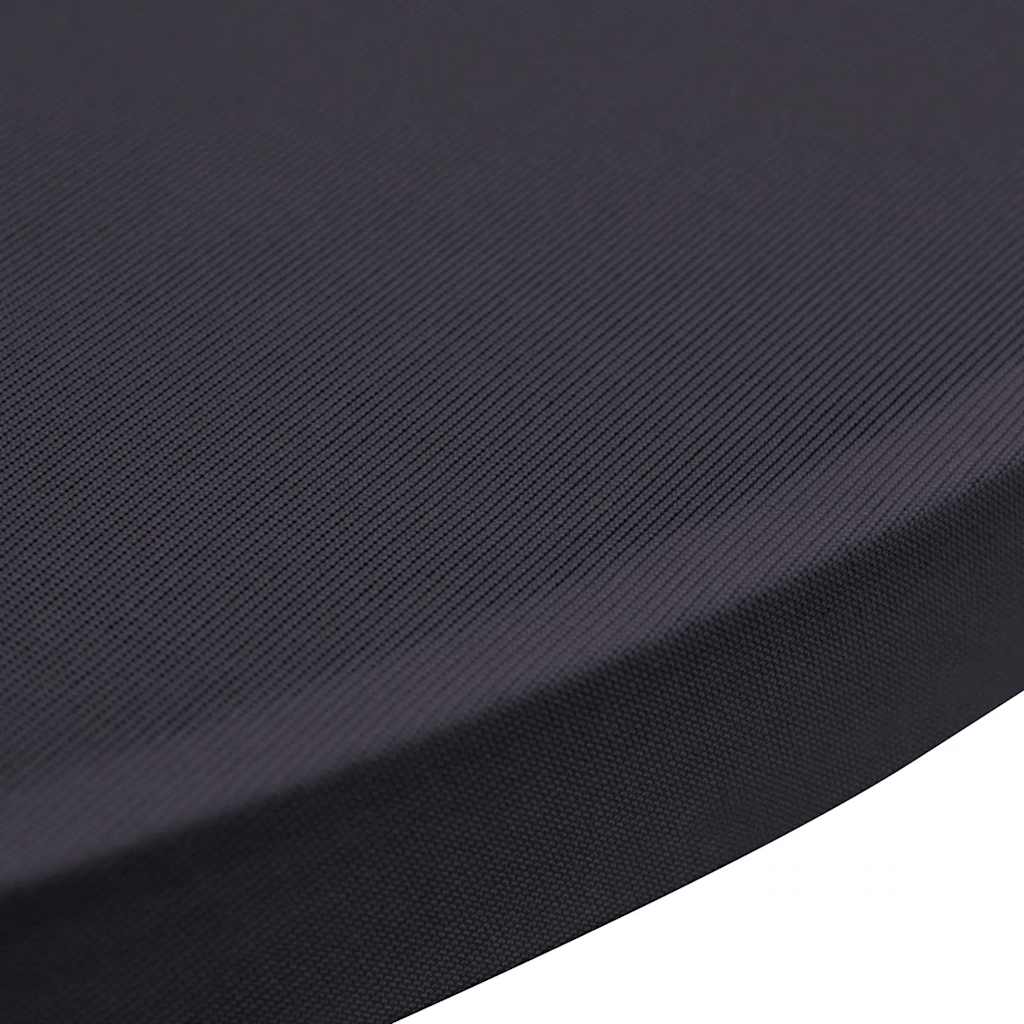 vidaXL Stretch Table Cover 4 pcs 80 cm Anthracite