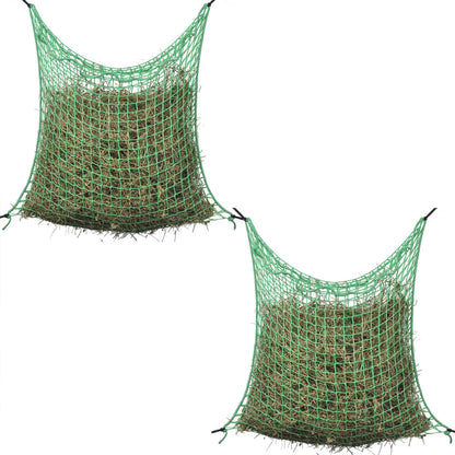 vidaXL Hay Nets 4 pcs Square 0.9x1.5 m PP