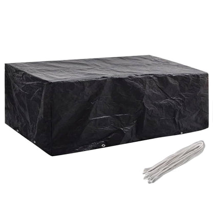 279125 vidaXL Garden Furniture Covers 2 pcs 8 Eyelets 200x160x70 cm(2x41643)