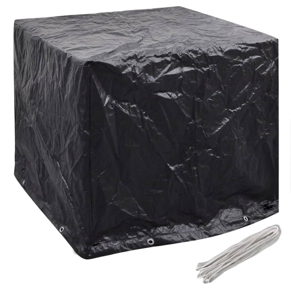 279126 vidaXL Garden Water Tank Covers 2 pcs 8 Eyelets 116x100x120 cm(2x41644)