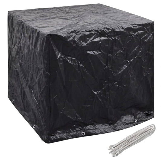 279126 vidaXL Garden Water Tank Covers 2 pcs 8 Eyelets 116x100x120 cm(2x41644)