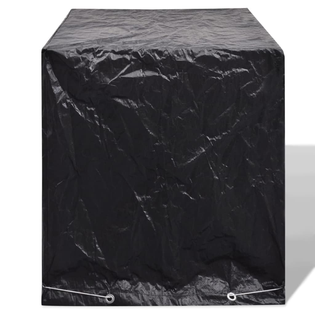 279126 vidaXL Garden Water Tank Covers 2 pcs 8 Eyelets 116x100x120 cm(2x41644)