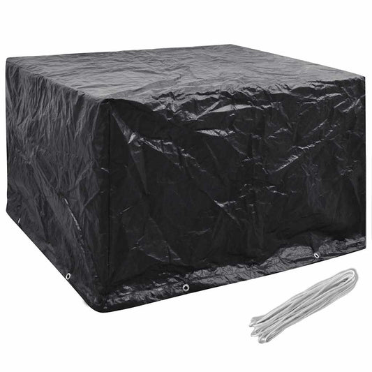 279127 vidaXL Garden Furniture Covers 2 pcs 8 Eyelets 135x135x90 cm(2x41645)