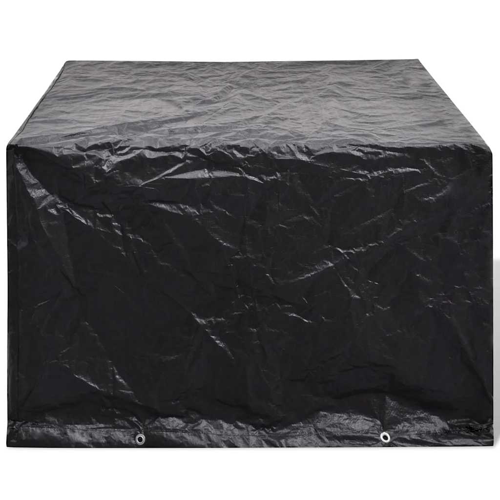 279127 vidaXL Garden Furniture Covers 2 pcs 8 Eyelets 135x135x90 cm(2x41645)