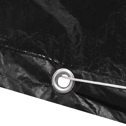 279127 vidaXL Garden Furniture Covers 2 pcs 8 Eyelets 135x135x90 cm(2x41645)