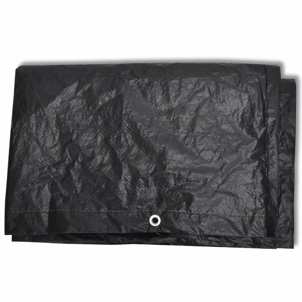 279128 vidaXL Garden Furniture Covers 2 pcs 8 Eyelets 140x70x90 cm(2x41646)