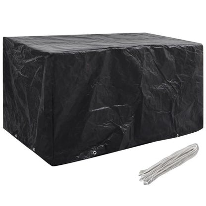 279129 vidaXL Garden Furniture Covers 2 pcs 8 Eyelets 180x70x90 cm(2x41647)