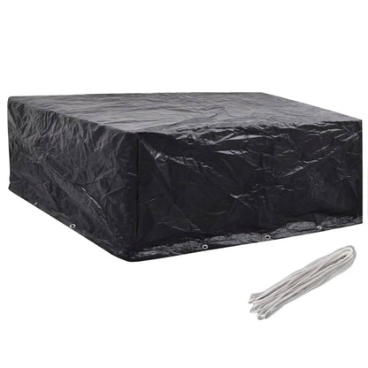 279130 vidaXL Garden Furniture Covers 2 pcs 10 Eyelets 260x260x90 cm(2x41648)