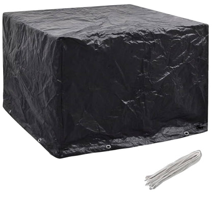 vidaXL Garden Furniture Covers 2 pcs 8 Eyelets 122x112x98 cm
