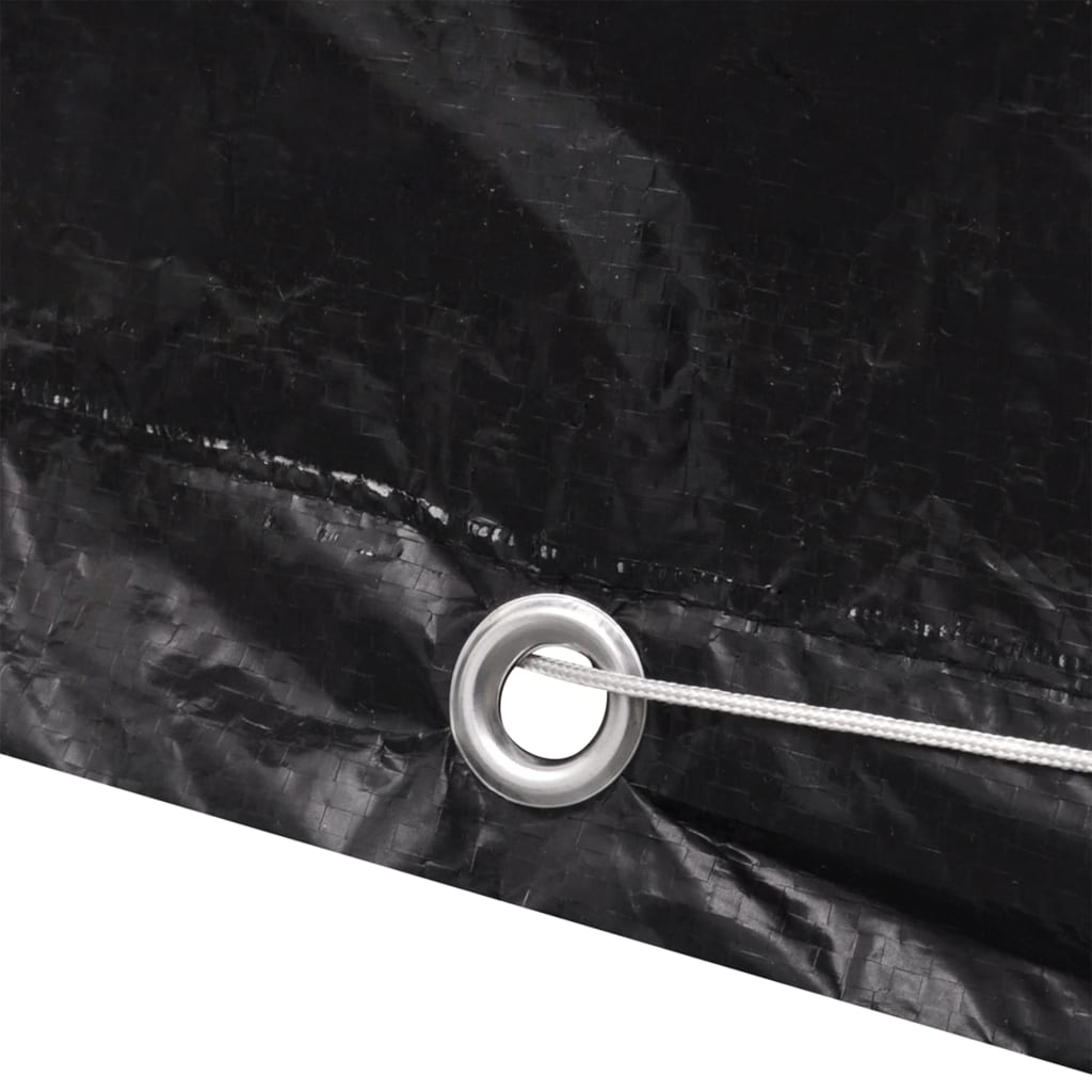 vidaXL Garden Furniture Covers 2 pcs 8 Eyelets 122x112x98 cm