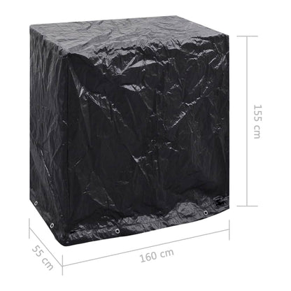 vidaXL Garden Furniture Covers 2pcs Tabletennis Table 160x55x182 cm