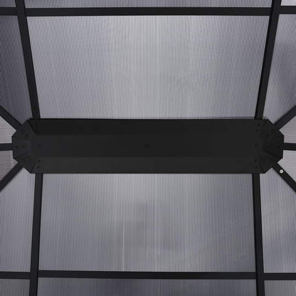 48601 vidaXL Gazebo with Curtains 400x300x265 cm Anthracite