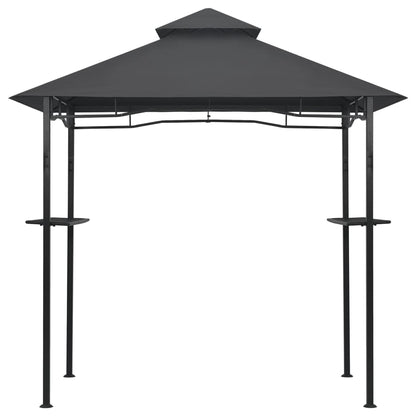 vidaXL BBQ Gazebo 240x150x255 cm Anthracite Steel