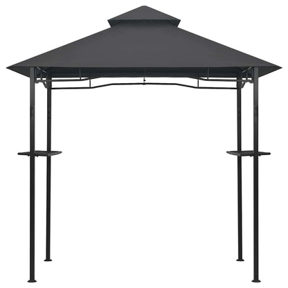 vidaXL BBQ Gazebo 240x150x255 cm Anthracite Steel