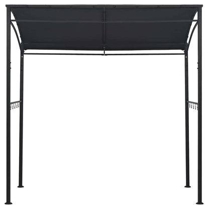 vidaXL BBQ Gazebo 215x150x220 cm Anthracite Steel
