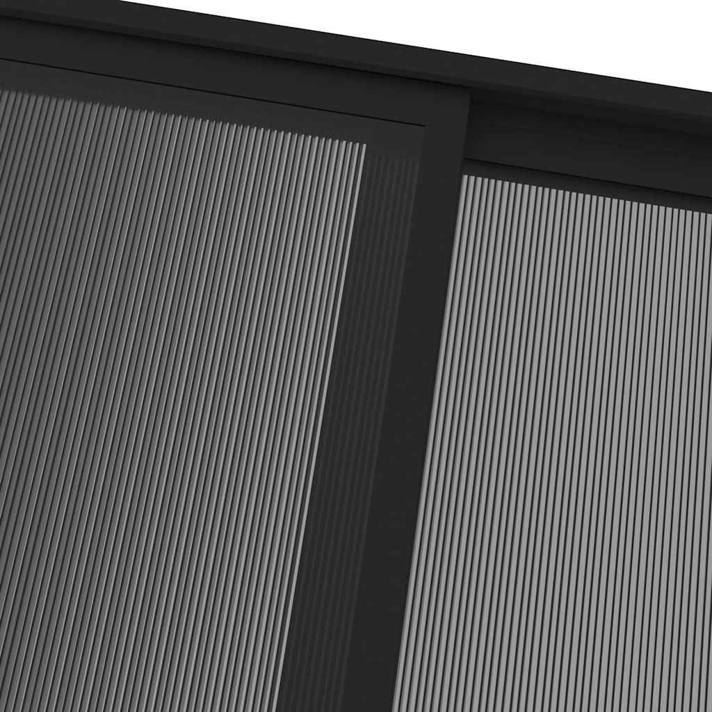 vidaXL Gazebo with Roof Anthracite 4x3x2,5 m Aluminium and Steel