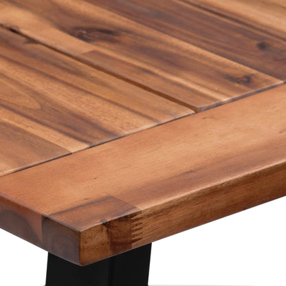 vidaXL Dining Table Solid Acacia Wood 180x90 cm
