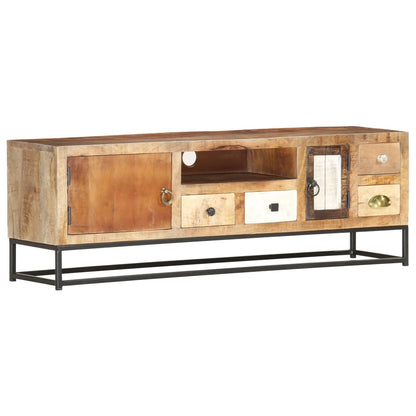 vidaXL TV Cabinet 120x30x40 cm Solid Reclaimed Wood