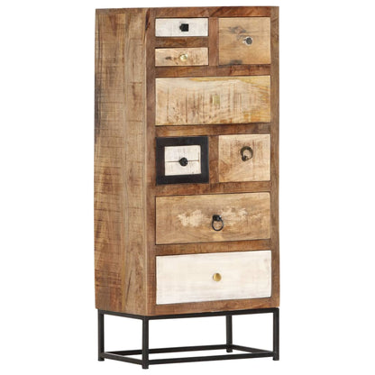 vidaXL Drawer Cabinet 45x30x105 cm Solid Reclaimed Wood
