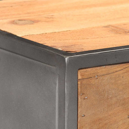vidaXL Drawer Cabinet 45x30x100 cm Solid Reclaimed Wood