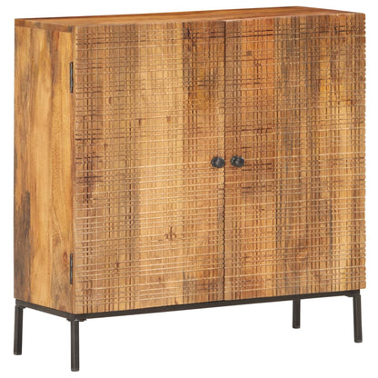 286558 vidaXL Sideboard 75x30x75 cm Solid Mango Wood