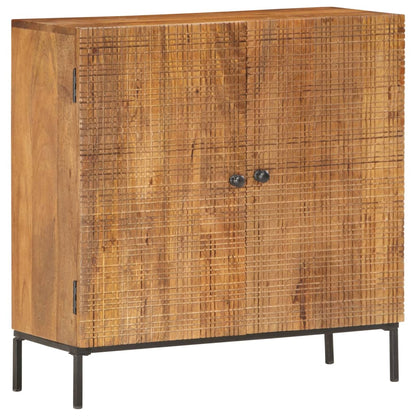 286558 vidaXL Sideboard 75x30x75 cm Solid Mango Wood