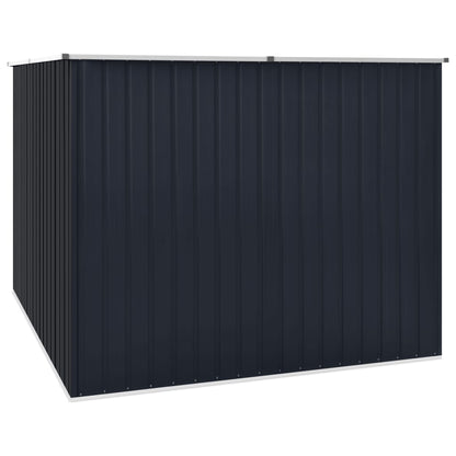 vidaXL Garden Shed Anthracite 195x198x159 cm Galvanised Steel