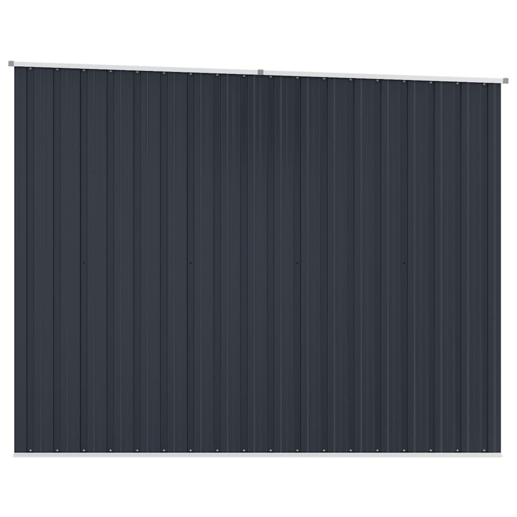vidaXL Garden Shed Anthracite 195x198x159 cm Galvanised Steel