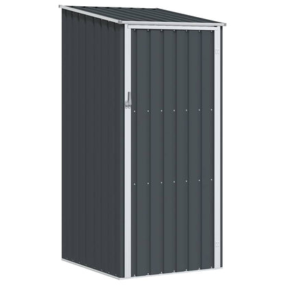 46291 vidaXL Garden Shed Anthracite 87x98x159 cm Galvanised Steel