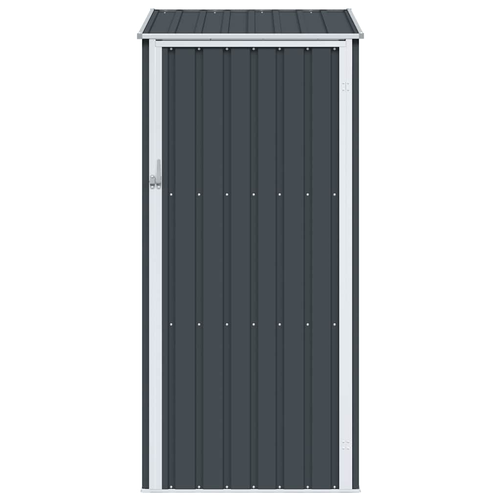vidaXL Garden Shed Anthracite 87x98x159 cm Galvanised Steel