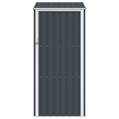 vidaXL Garden Shed Anthracite 87x98x159 cm Galvanised Steel