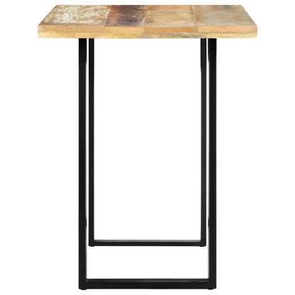 vidaXL Dining Table 120x60x76 cm Solid Reclaimed Wood