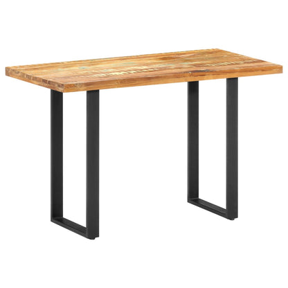 vidaXL Dining Table 120x60x76 cm Solid Reclaimed Wood