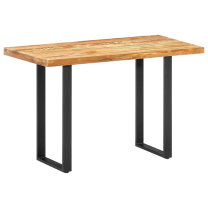 vidaXL Dining Table 120x60x76 cm Solid Reclaimed Wood