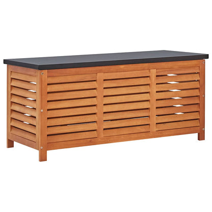 vidaXL Storage Box | Natural wood, Black