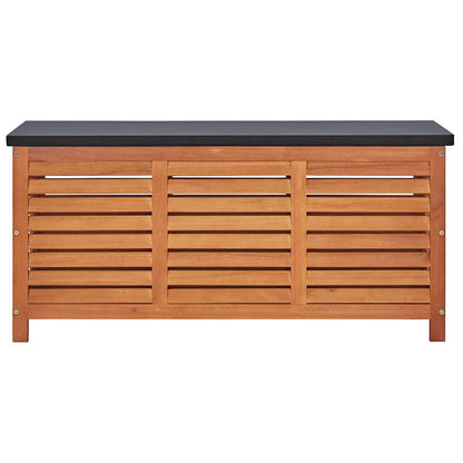 vidaXL Storage Box | Natural wood, Black