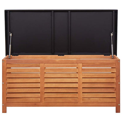 vidaXL Storage Box | Natural wood, Black