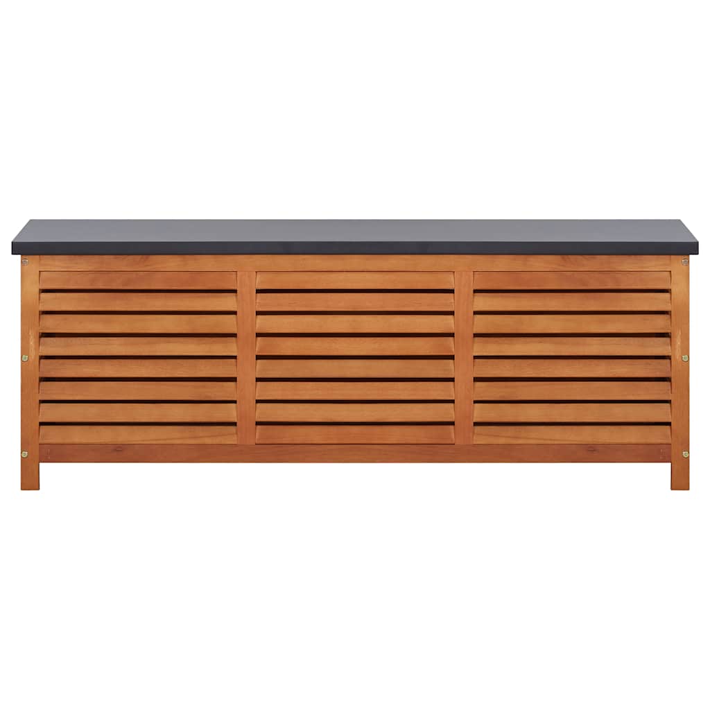 vidaXL Garden Storage Box 150x50x55 cm Solid Eucalyptus Wood