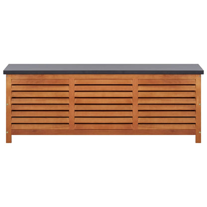 vidaXL Garden Storage Box 150x50x55 cm Solid Eucalyptus Wood