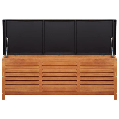 vidaXL Garden Storage Box 150x50x55 cm Solid Eucalyptus Wood