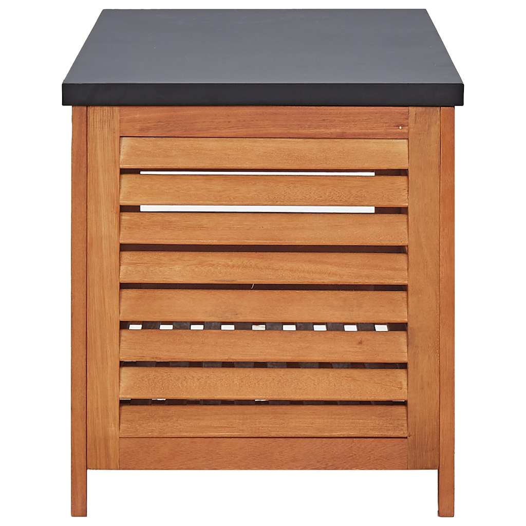 vidaXL Garden Storage Box 150x50x55 cm Solid Eucalyptus Wood