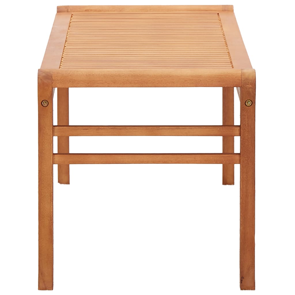 vidaXL 2-Seater Garden Bench 120 cm  Solid Eucalyptus Wood