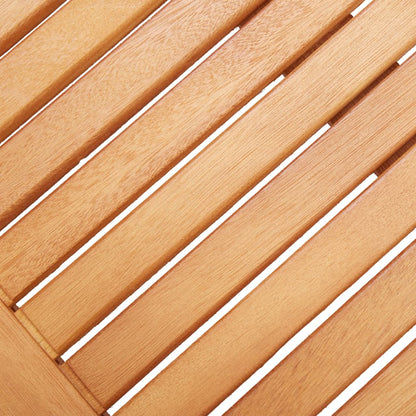 vidaXL 2-Seater Garden Bench 120 cm  Solid Eucalyptus Wood