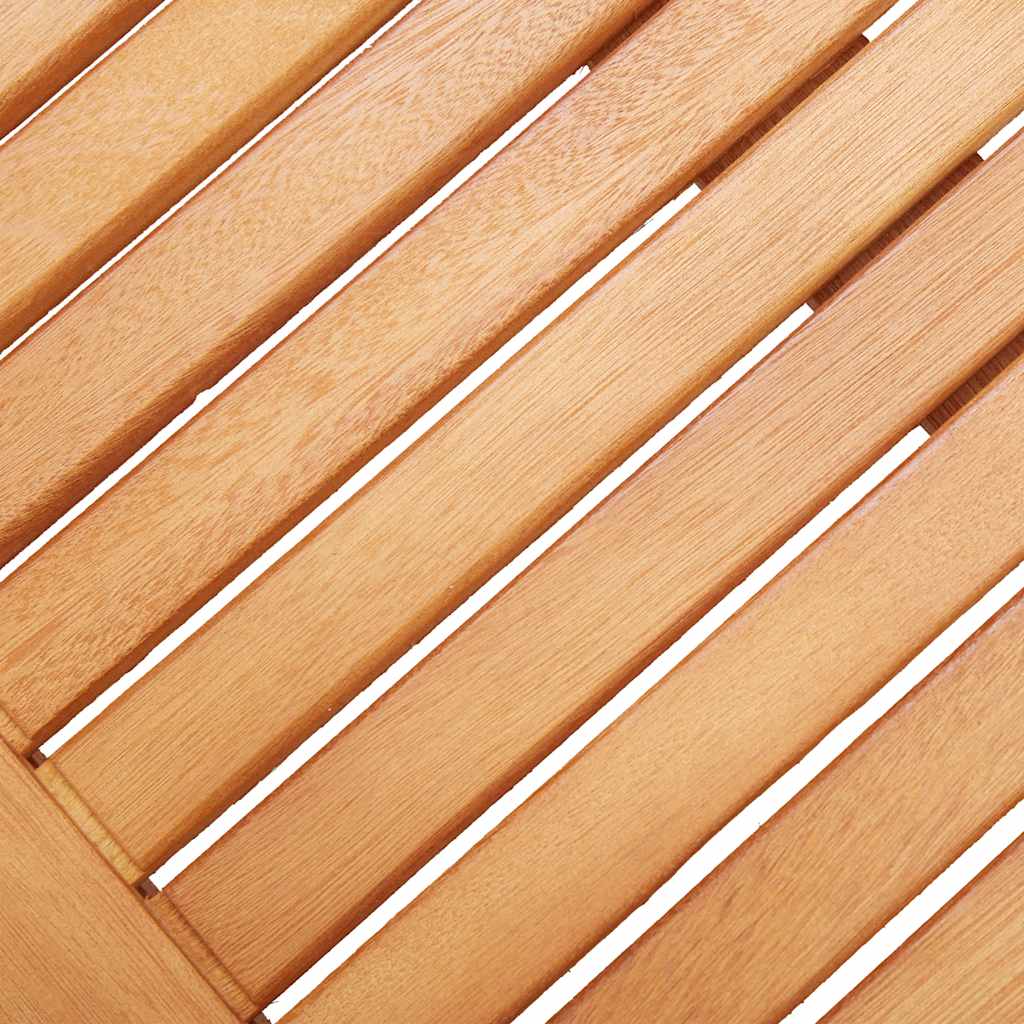vidaXL 2-Seater Garden Bench 120 cm Solid Eucalyptus Wood