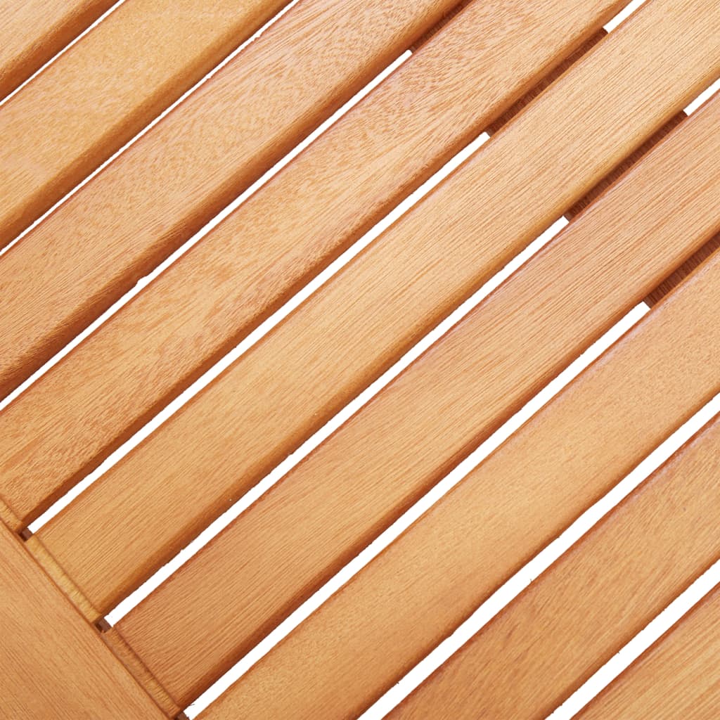 vidaXL Bench | Natural | Solid eucalyptus wood | 150 cm |  Durable  | Bench