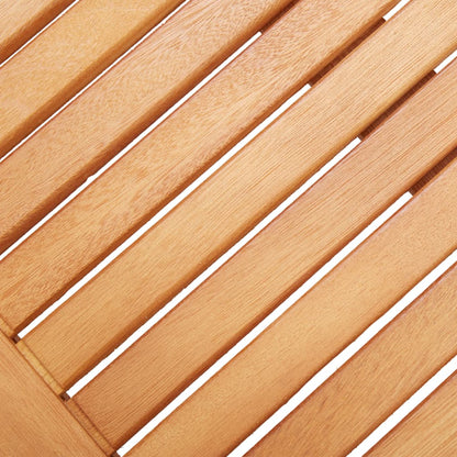 vidaXL Bench | Natural | Solid eucalyptus wood | 150 cm |  Durable  | Bench