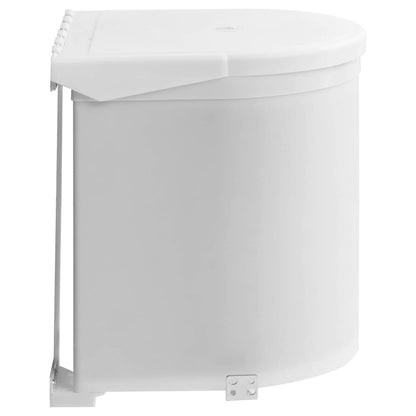 51173 vidaXL Kitchen Built-in Dust Bin Plastic 8 L